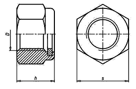 DIN 982 drawing